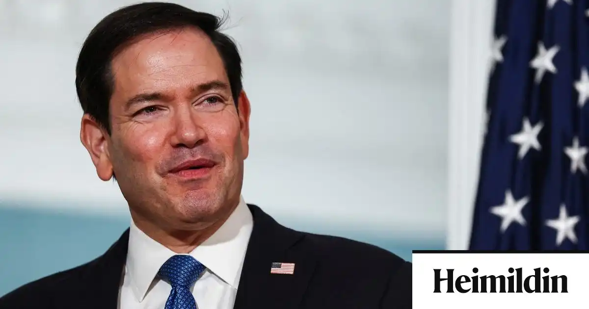 Rubio heimsækir Ísland í dag
