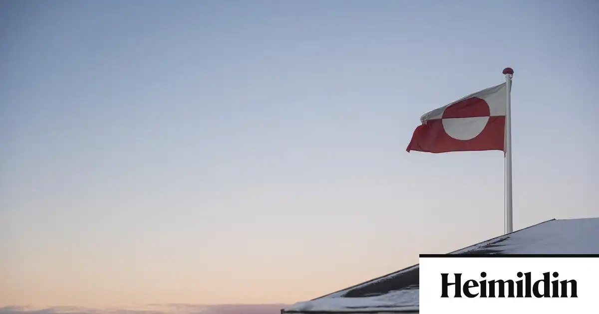 Ruslið eftir Kanana á Grænlandi