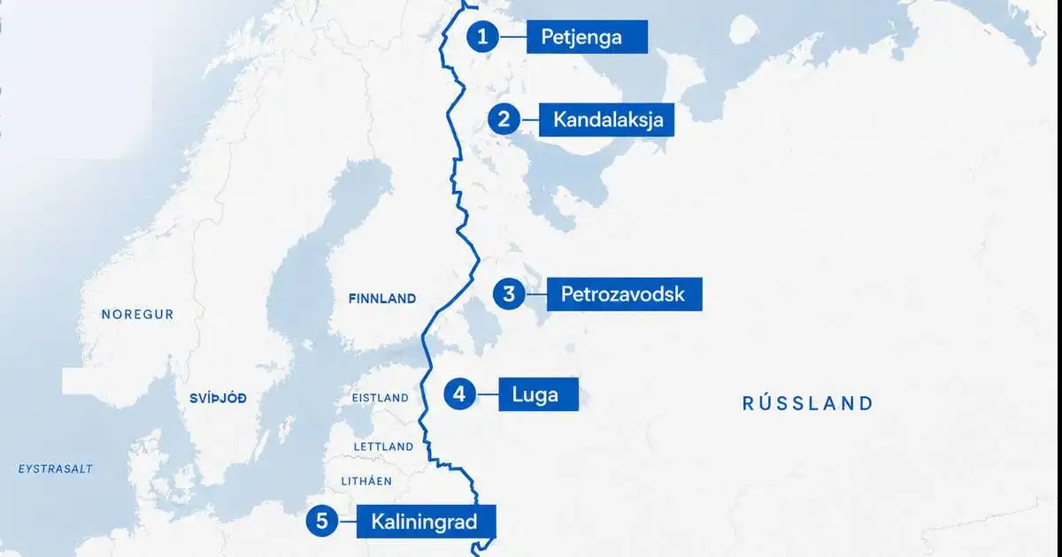 Rússar byggja herstöðvar við landamæri Eystrasaltsríkja og Norðurlanda