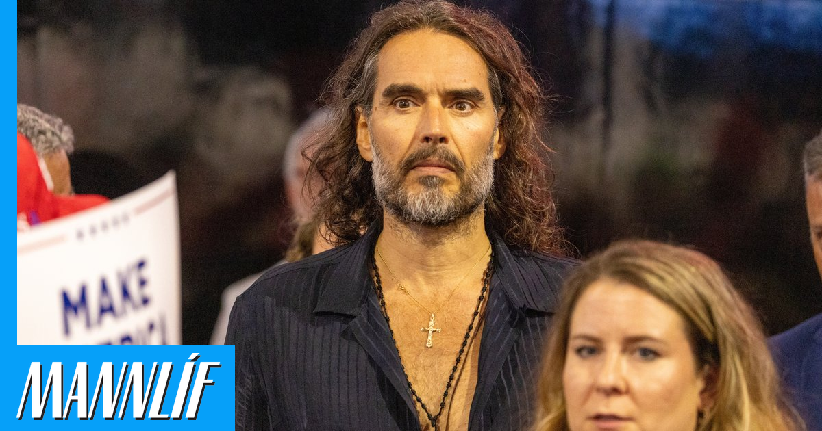 Russel Brand í vandræðum í viðtali við Piers Morgan