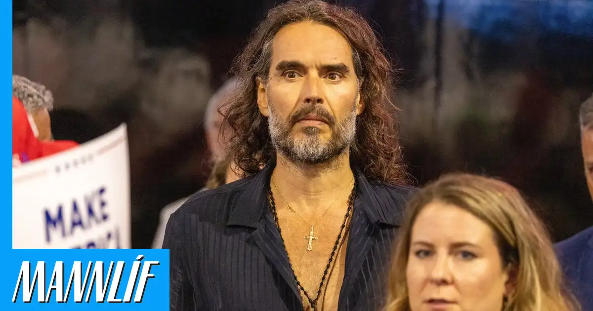 Russel Brand í vandræðum í viðtali við Piers Morgan