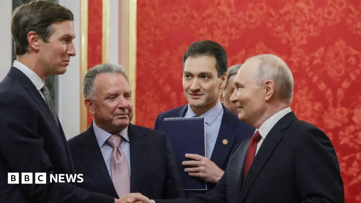Russia-Ukraine war: US envoys meet Putin in Moscow for Ukraine talks