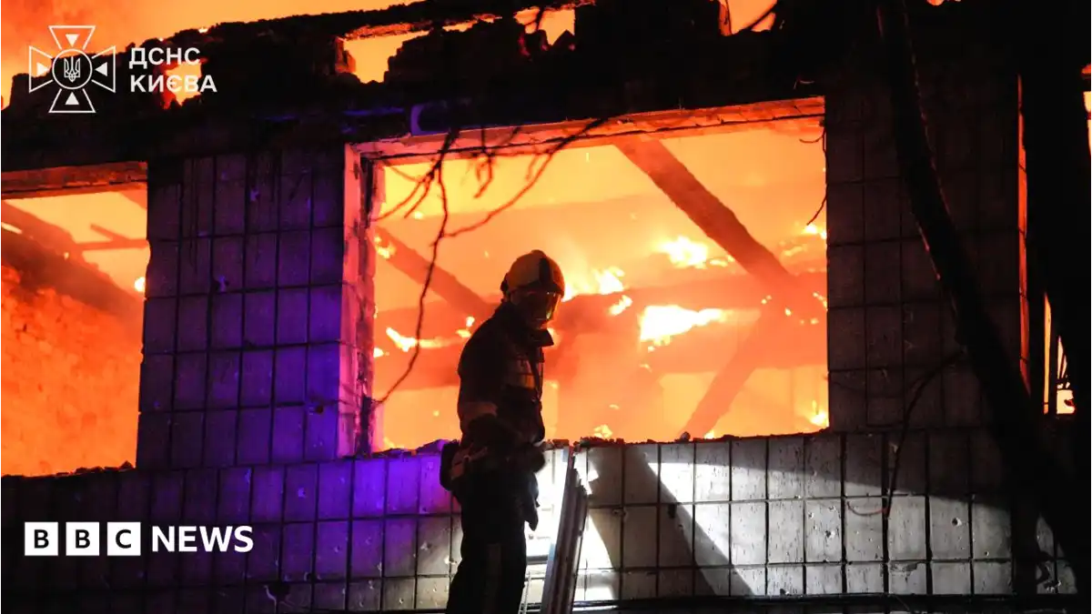 Russian strike hits rail workers in new deadly attacks on Kyiv