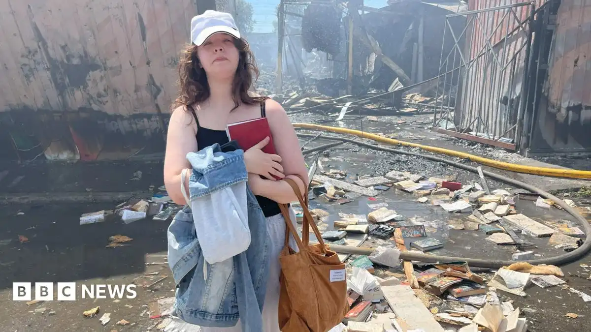 Russian strikes destroy 12 million books in Ukraine ahead of new school year