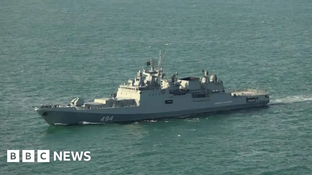 Russian warship fires warning shots near UK-registered yacht in Channel