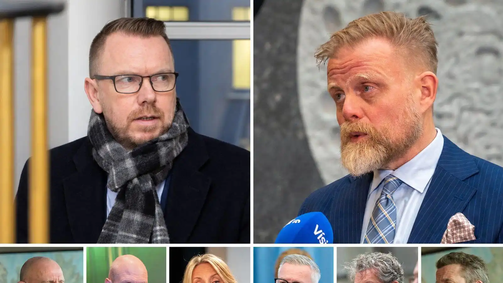 Sauð upp úr þegar Ragnar kallaði orð Ás­geirs óábyrg - Vísir