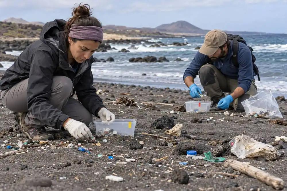 Scientists are analysing coastal litter to identify its sources and protect our beaches and wildlife