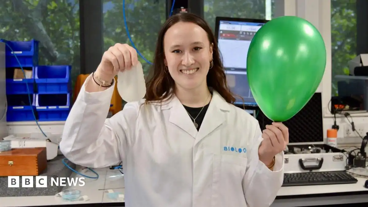 Scientists invent 'world's greenest balloon'