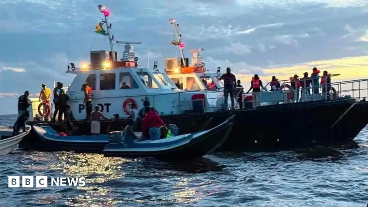 Scores feared dead after Guyana passenger ferry capsizes