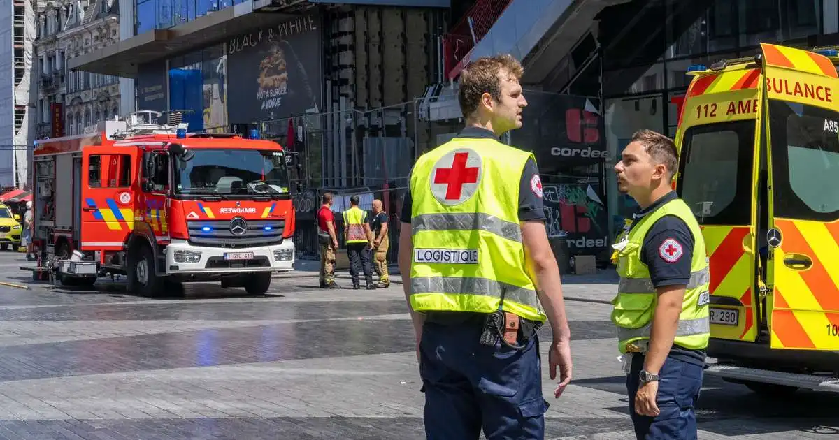 Sex létust í eldsvoða í Brussel