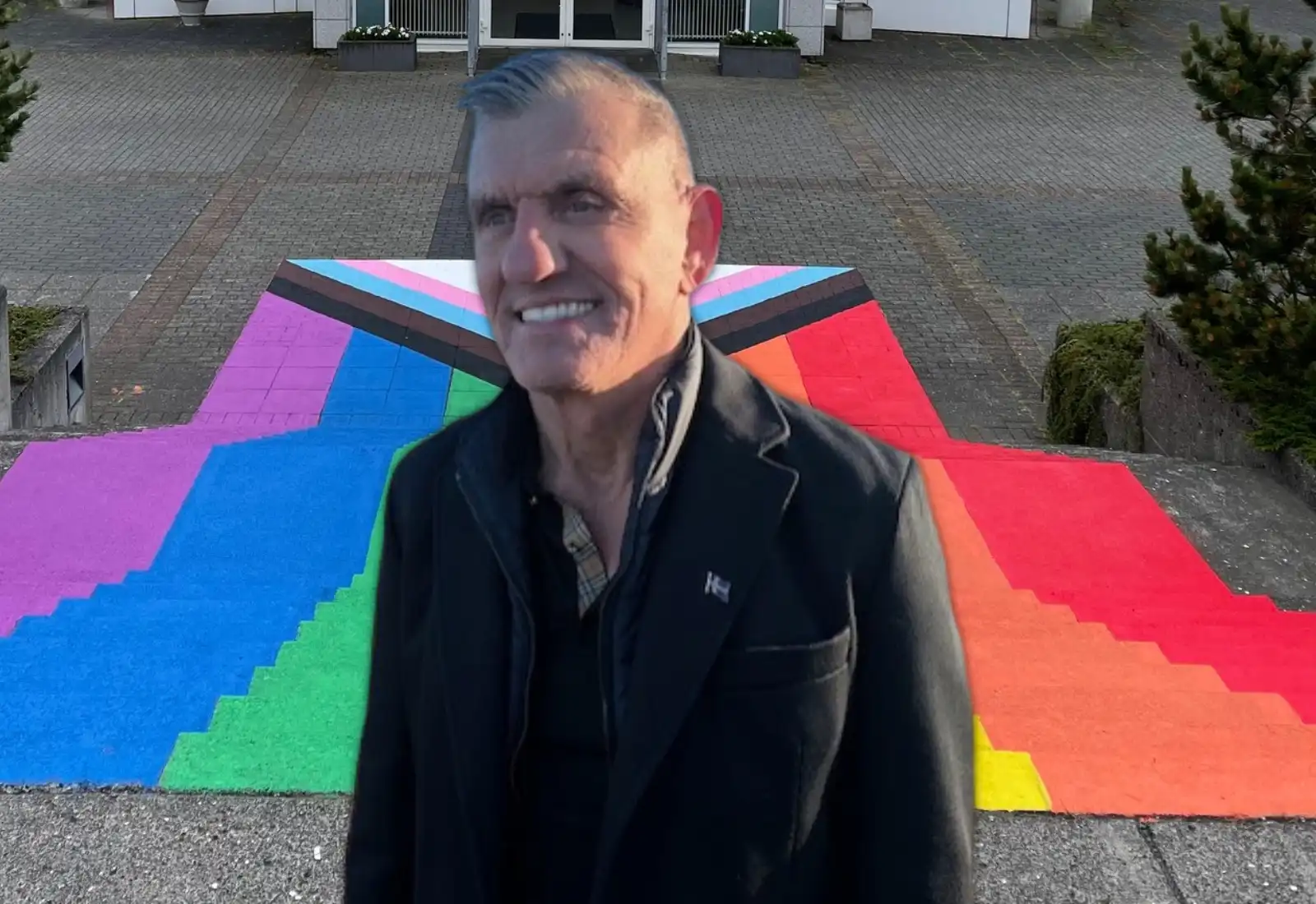 Sigfús boðar til samstöðufundar með skemmdarvörgunum: „Allir mæta með fána“