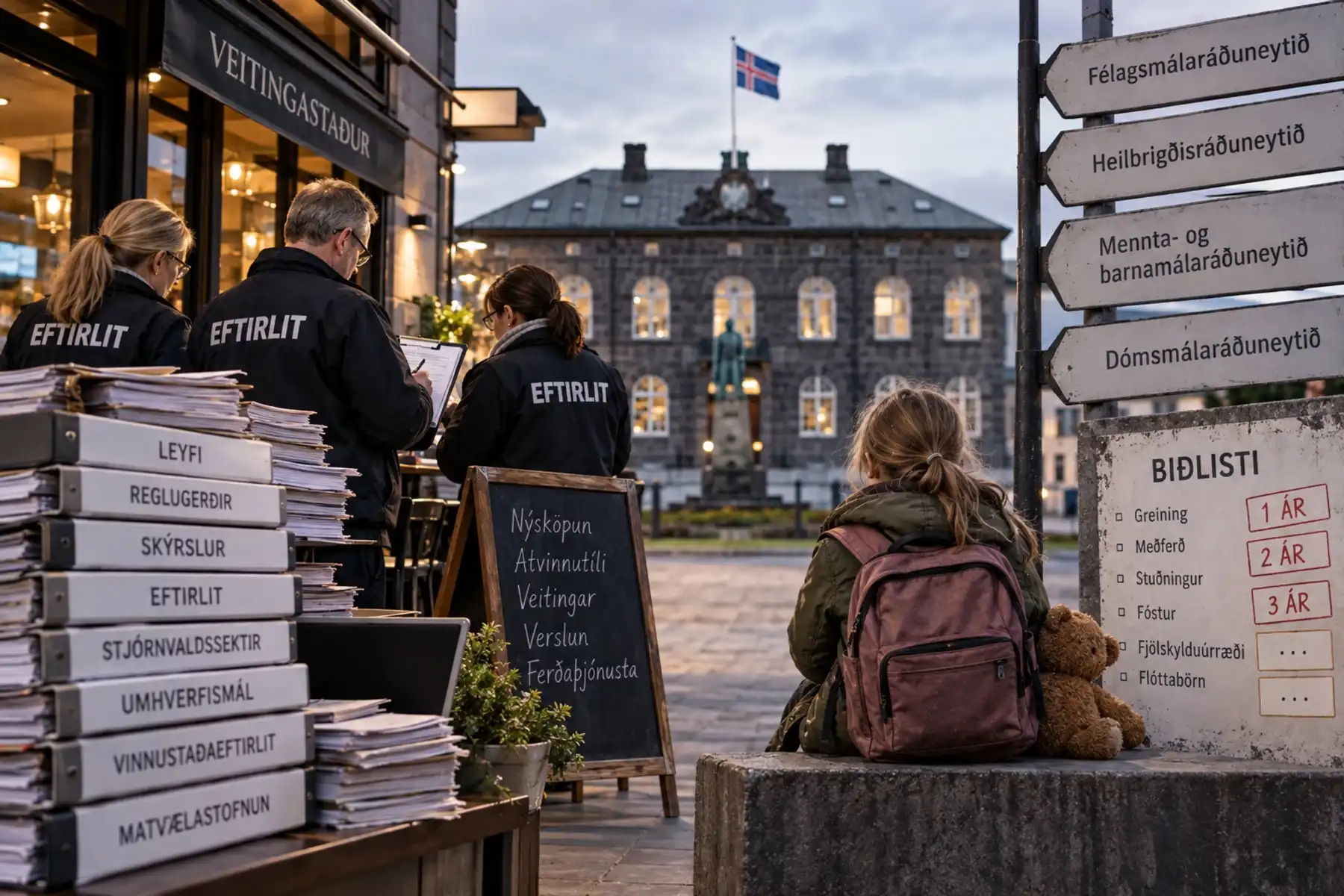 Sigmundur Ernir skrifar: Við fylgjumst betur með fyrirtækjum en farsæld barna