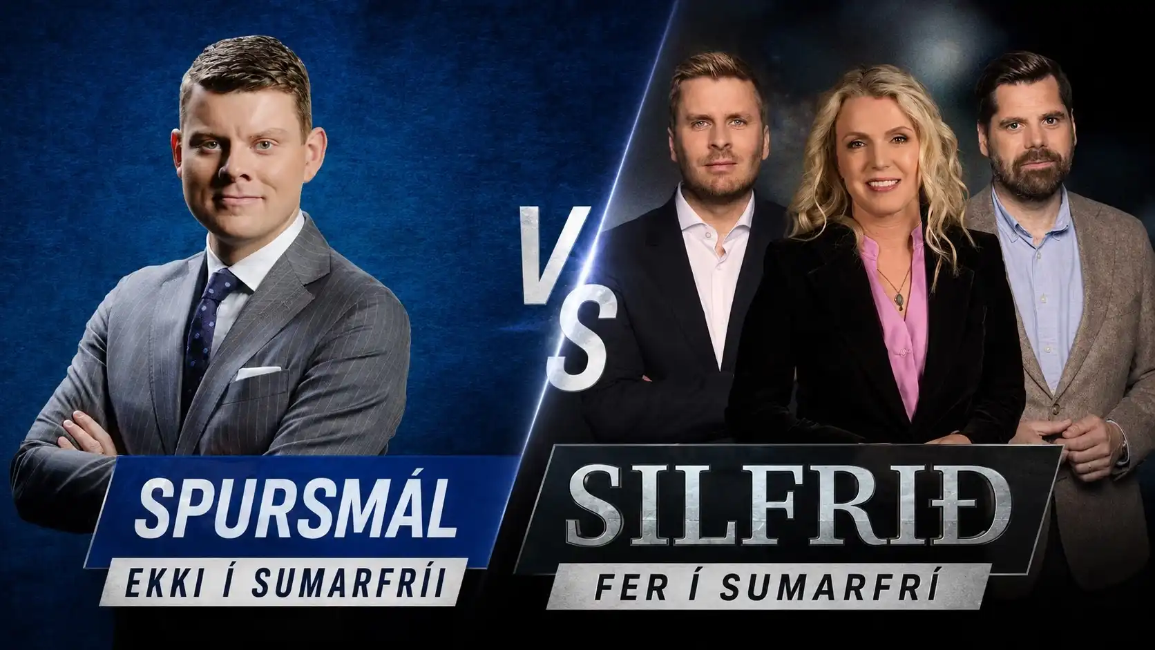Silfrið fer í sumarfrí – en Spursmál ekki