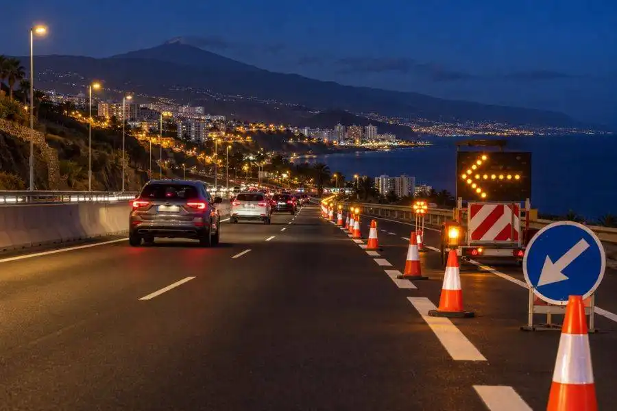 Six months of overnight roadworks to begin on the TF-1 this Sunday