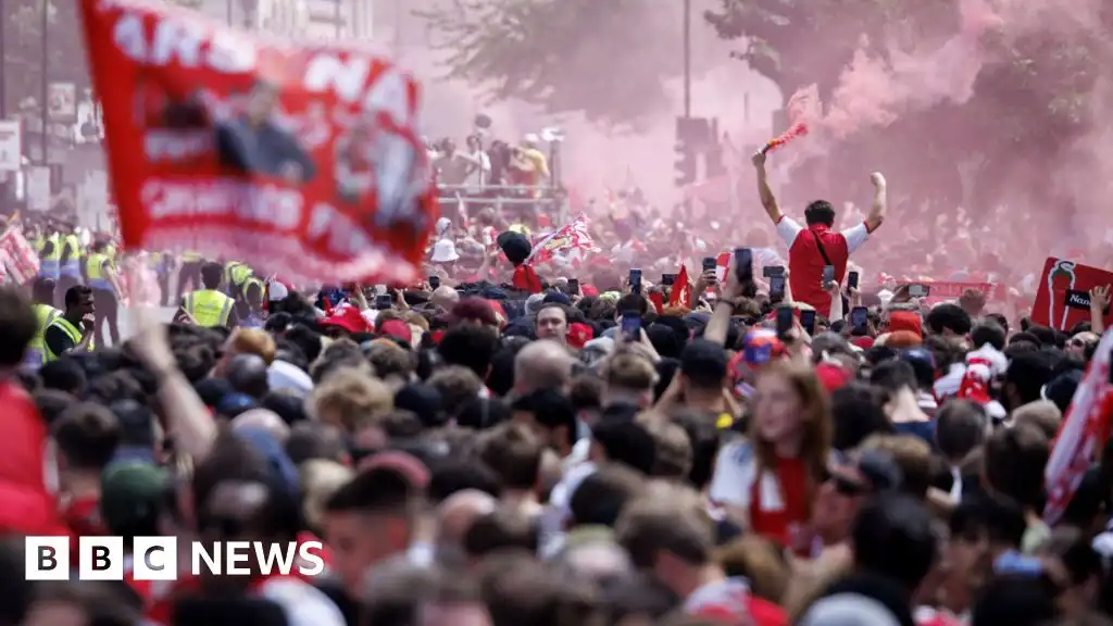 Six people stabbed following Arsenal victory parade in north London