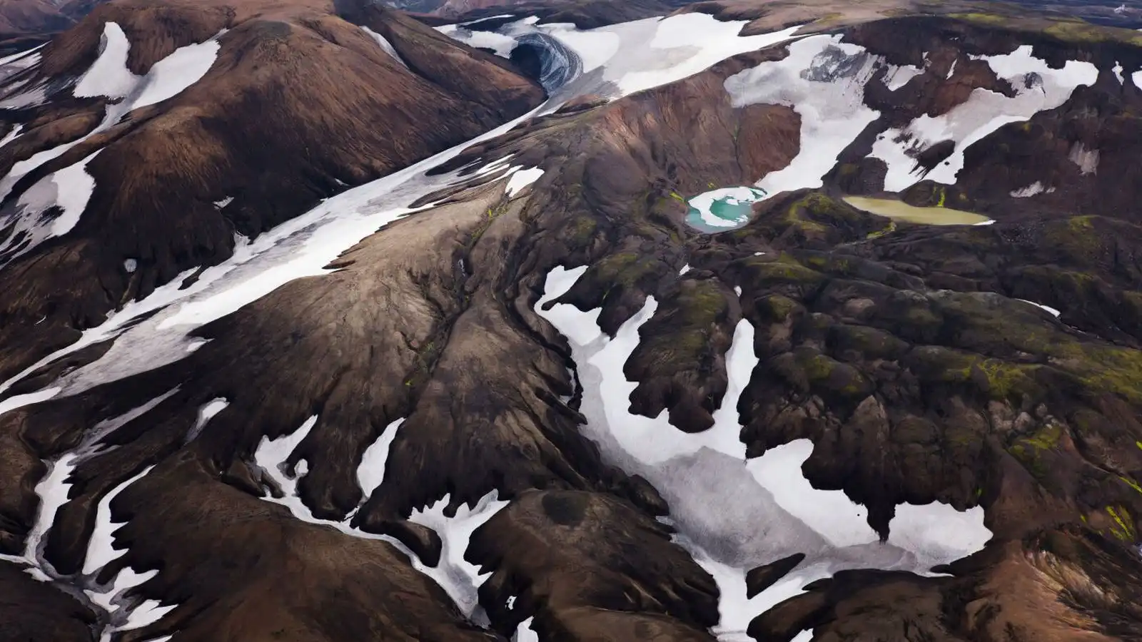 Skelfur við Land­manna­laugar - Vísir