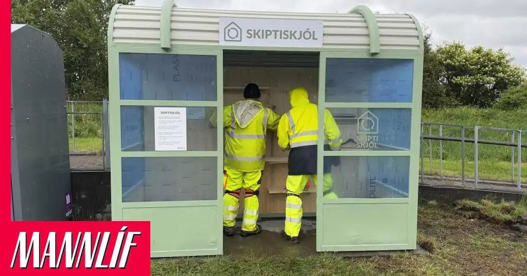 Skiptiskjólum komið fyrir á þremur stöðum í borginni
