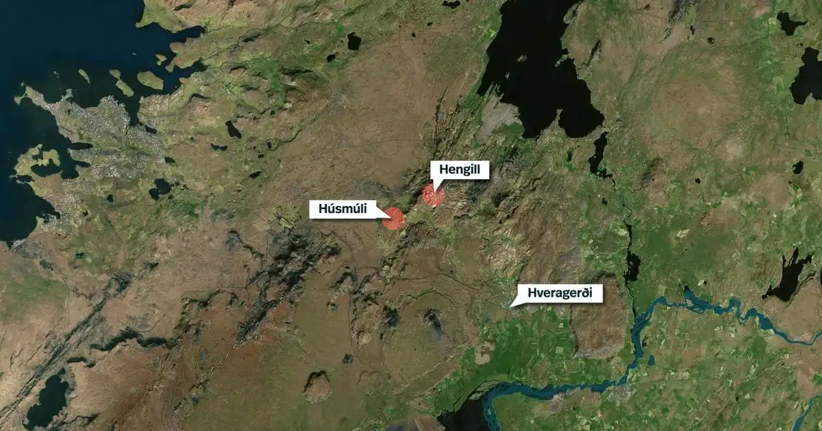 Skjálfti að stærð 4,5 í Hengli