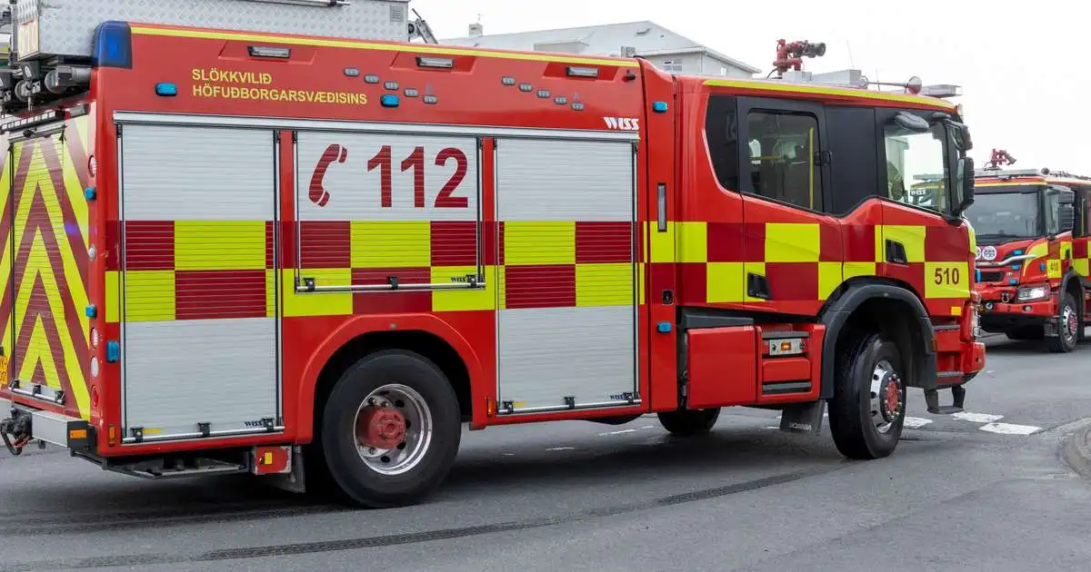 Slökkviliðið kallað til að gleðskap í Mosfellsbæ