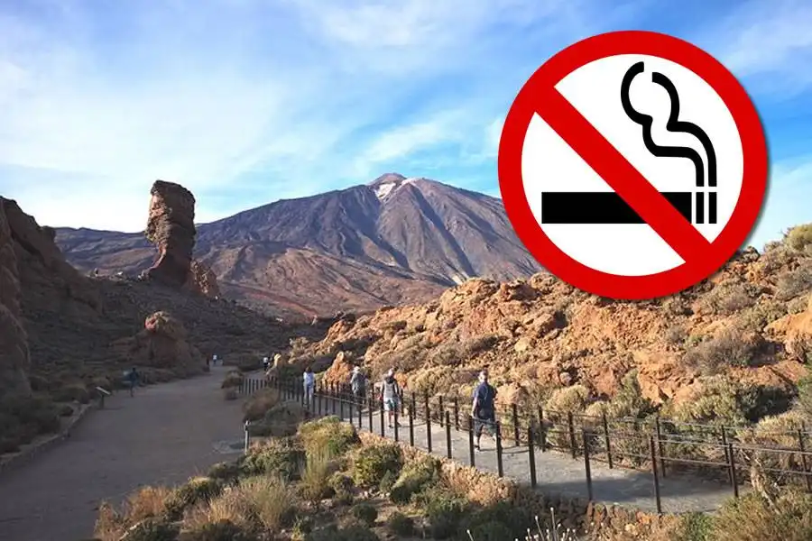 Smoking banned everywhere in Teide National Park from today