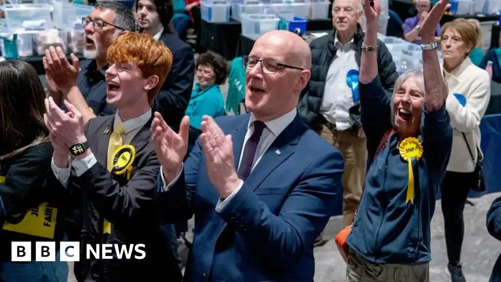 SNP wins Scottish election as Reform and Labour tie for second