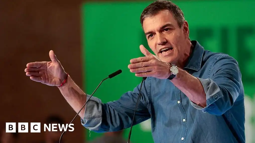 Spain's Sánchez digs in after 8 years as PM, but can he survive wave of scandals?