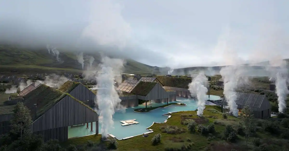 Stefna á að opna nýju böðin í sumar