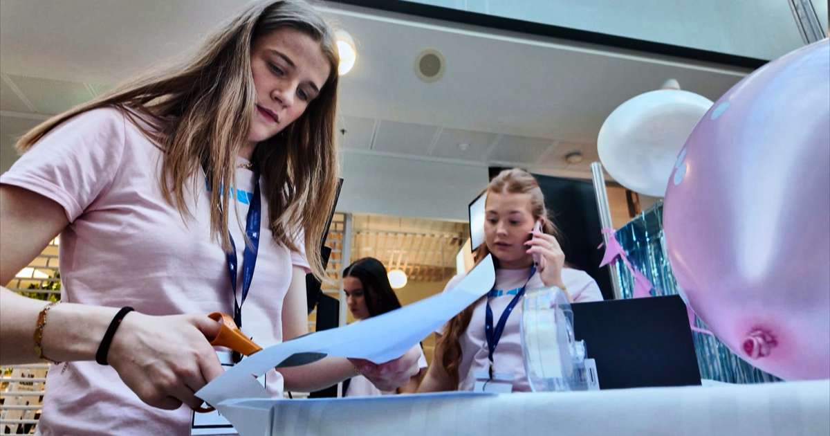 Stelpur úr MS bjuggu til heilsudrykk út frá þörfum Íslendinga