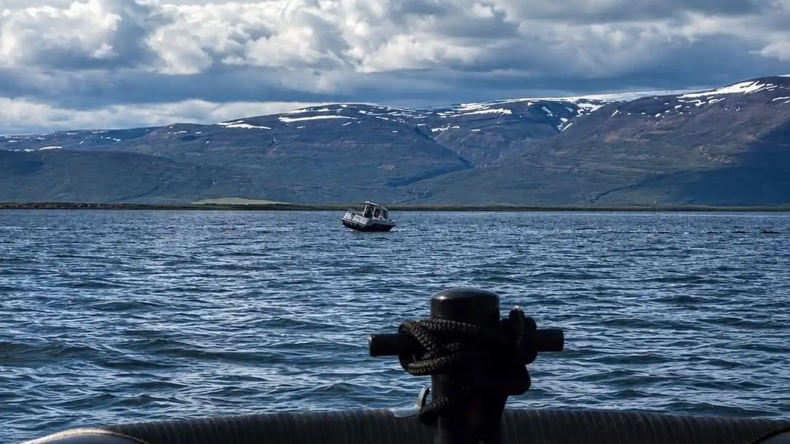 Strandaði á skeri rétt utan við Húsa­vík - Vísir