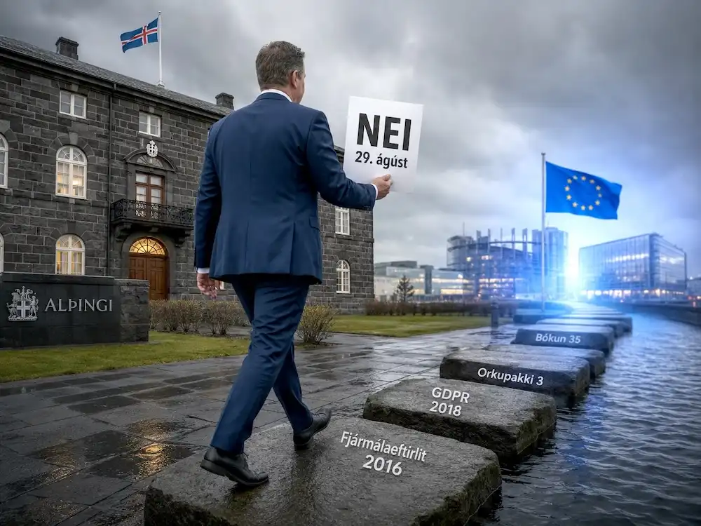 Styður Sjálfstæðisflokkurinn inngöngu Íslands í ESB?
