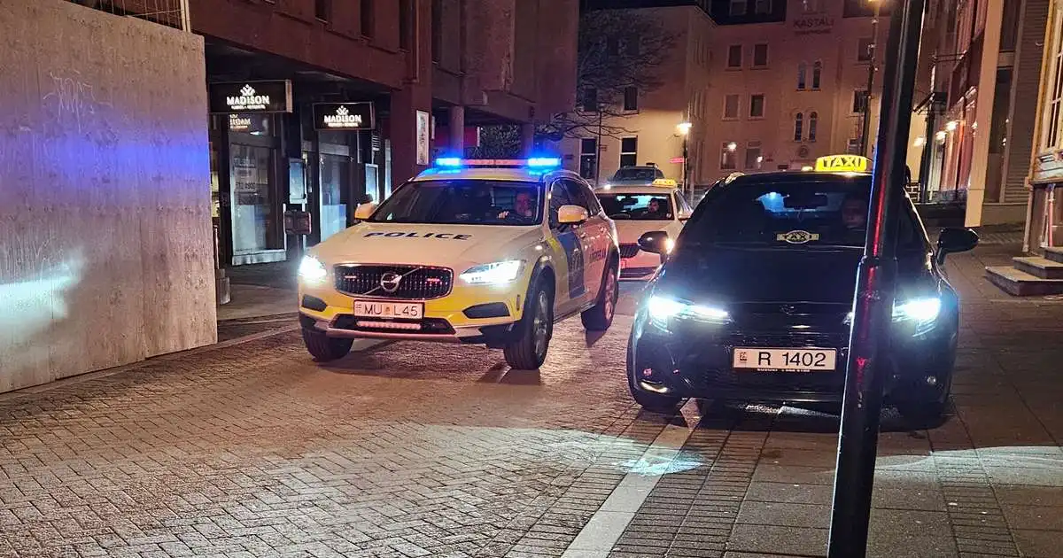 Talinn brotið ýmsar umferðarreglur áður en hann klessti á ljósastaur