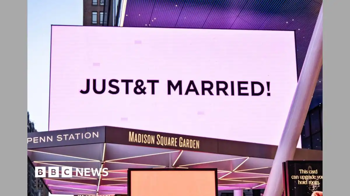Taylor Swift and Travis Kelce marry at Madison Square Garden