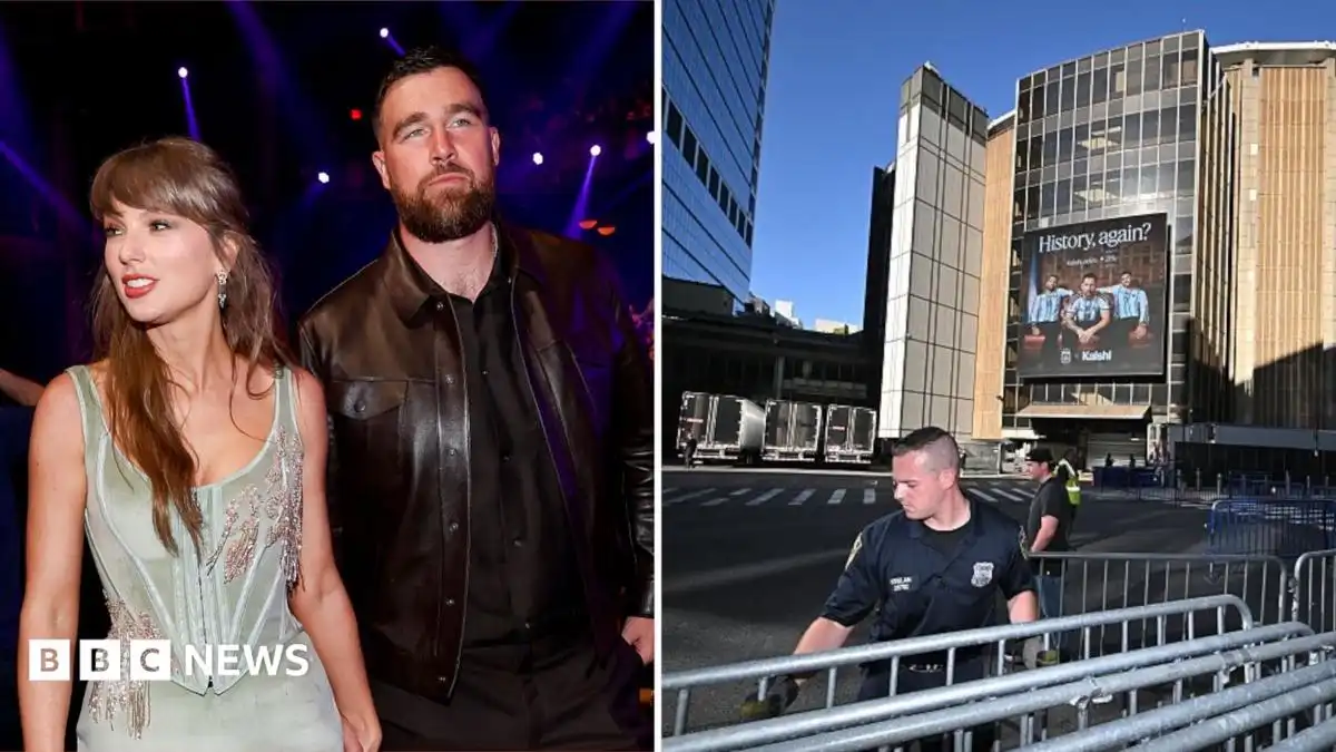 Taylor Swift's rumoured wedding celebrations kick off in New York