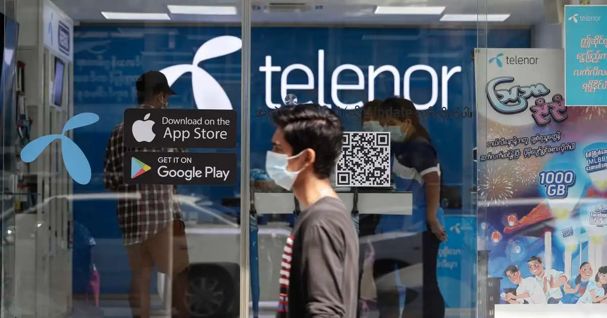 Telenor sakað um þátttöku í glæpum herforingjastjórnar Mjanmar