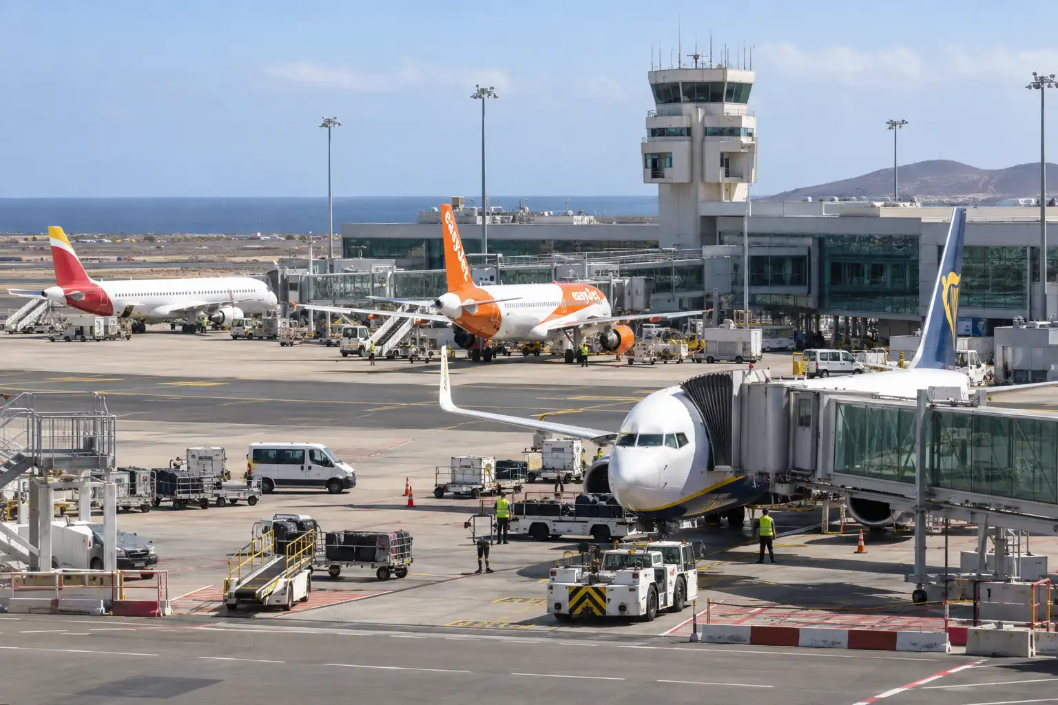 Tenerife South passenger numbers fall as other Canary Islands airports grow