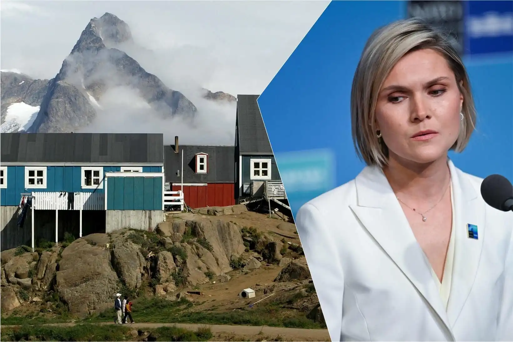 „Það er á milli Grænlands og Danmerkur“ - MBL.IS