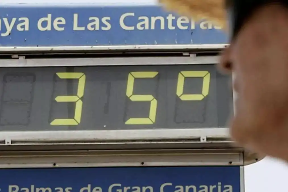 The Canary Islands record one of the hottest September days in 75 years