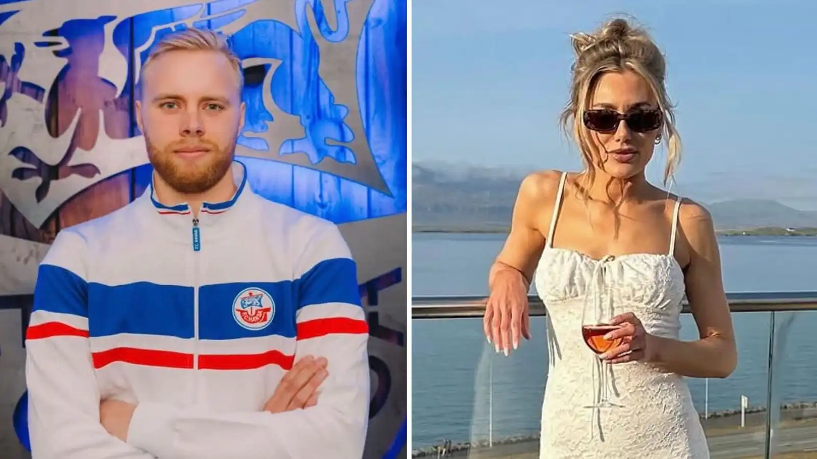 Thelma og Sveinn Aron sjóð­heitt par - Vísir