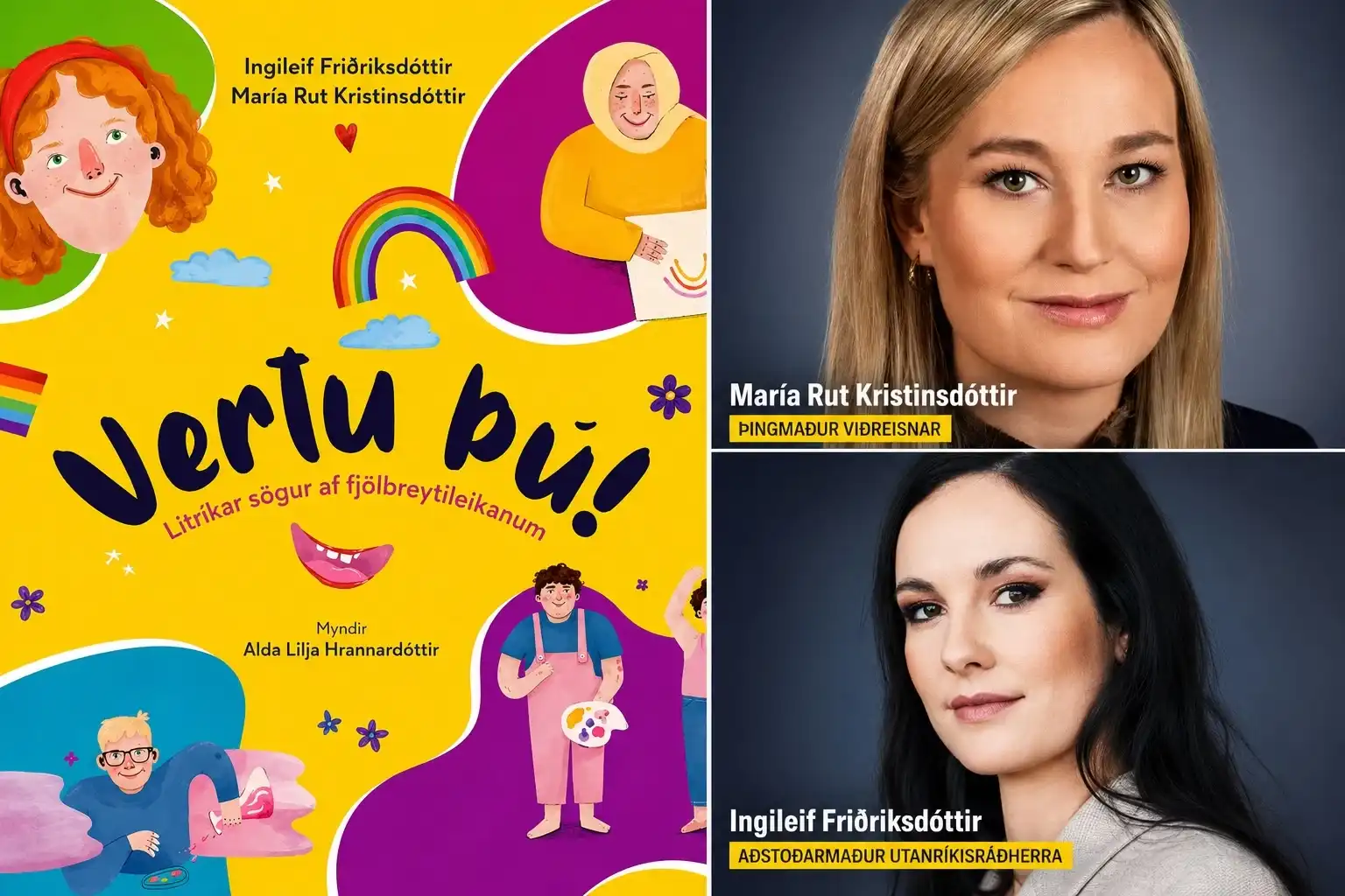 Þingmaður Viðreisnar meðhöfundur bókar sem kennd er í Vesturbæjarskóla