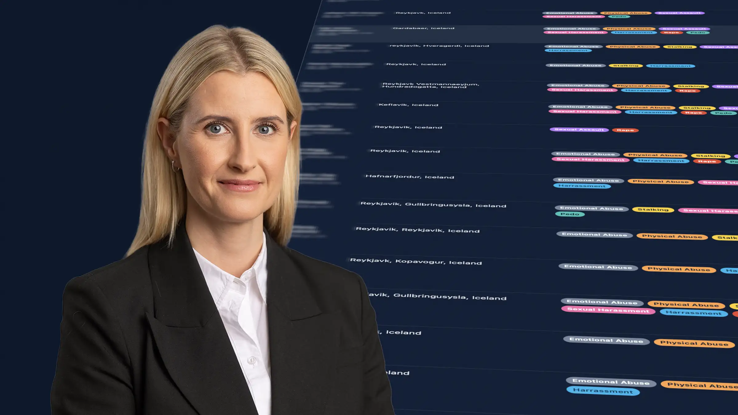 Þjóðþekktir Íslendingar nafngreindir á vafasamri vefsíðu
