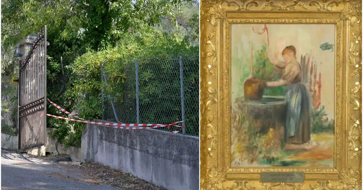 Þjófar höfðu á brott með sér tvö málverk eftir Renoir