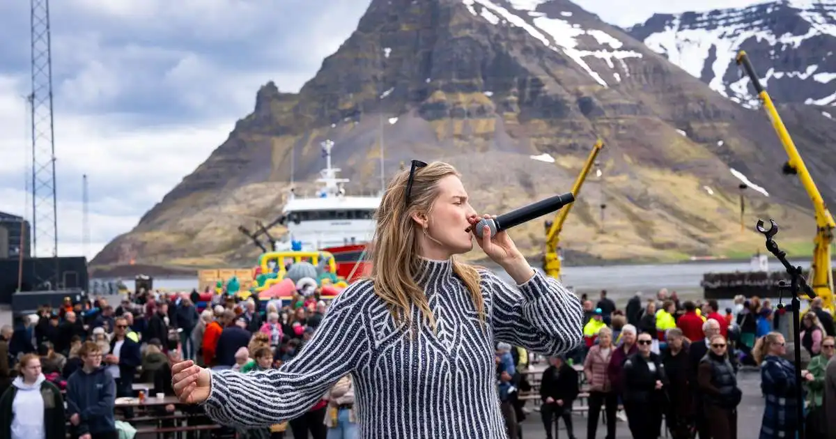 Þjófstörtuðu sjómannadeginum í blíðskaparveðri