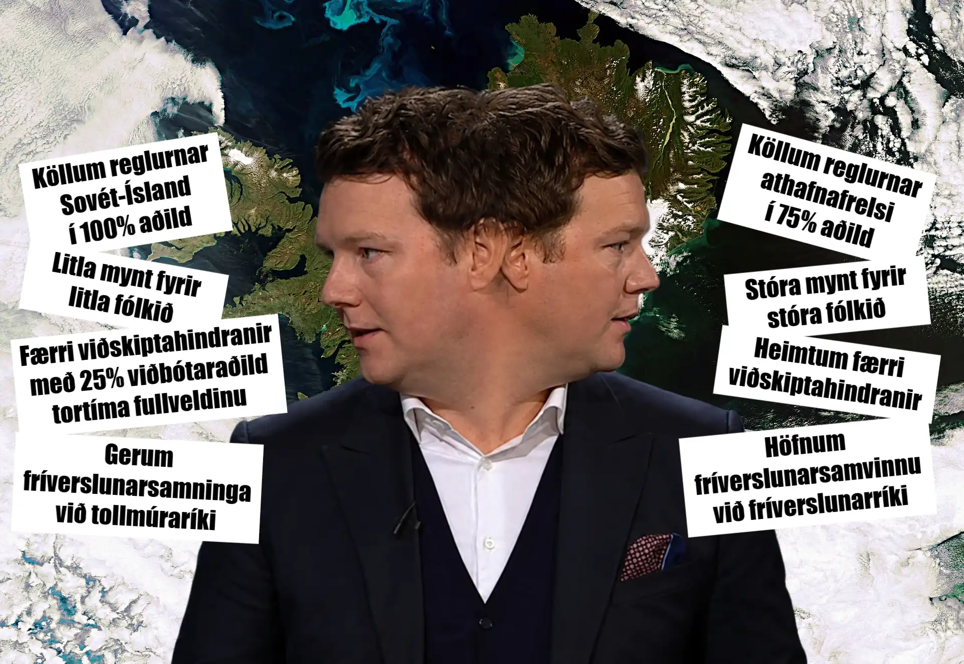 Þorsteinn Pálsson skrifar: Hvað fær Ísland fyrir trú á mótsagnir og ímyndanir?