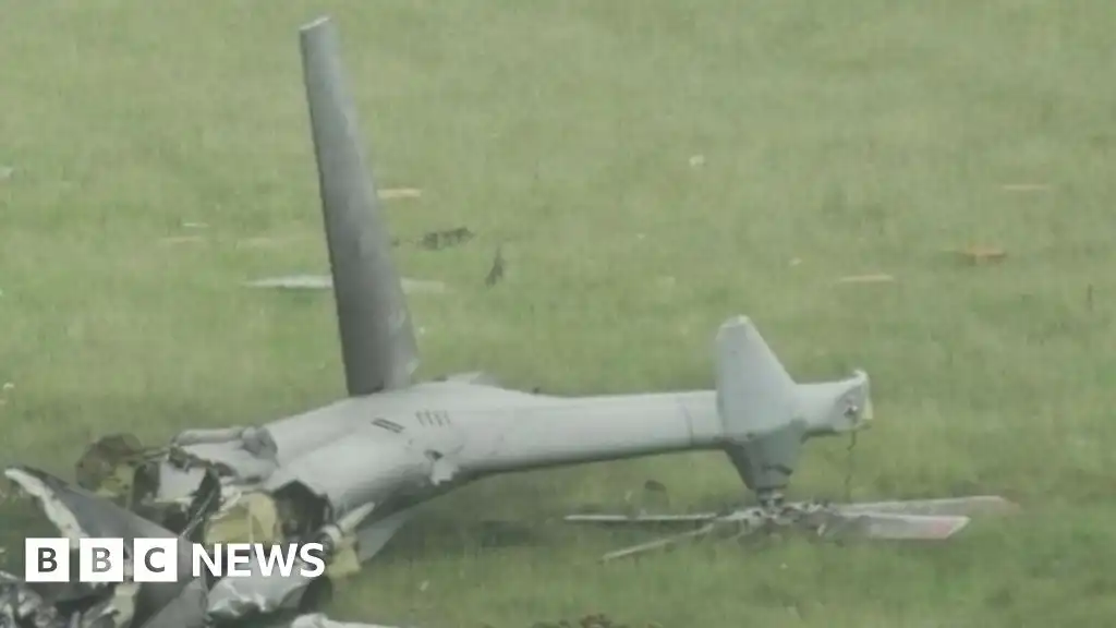 Three dead in Royal Navy helicopter crash in Devon
