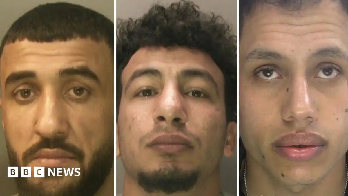 Three men jailed for Brighton beach rape