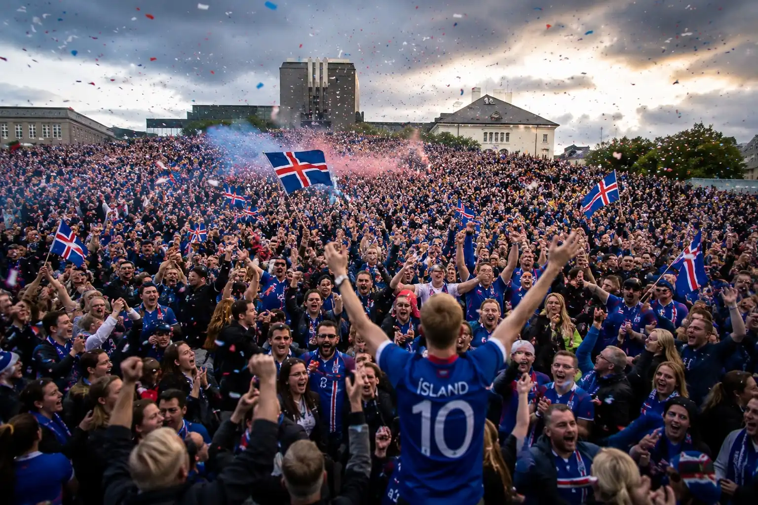 Tíu ár síðan Ísland hristi fótboltaheiminn – lagði England 2-1 í einum stærsta sigri Íslandssögunnar