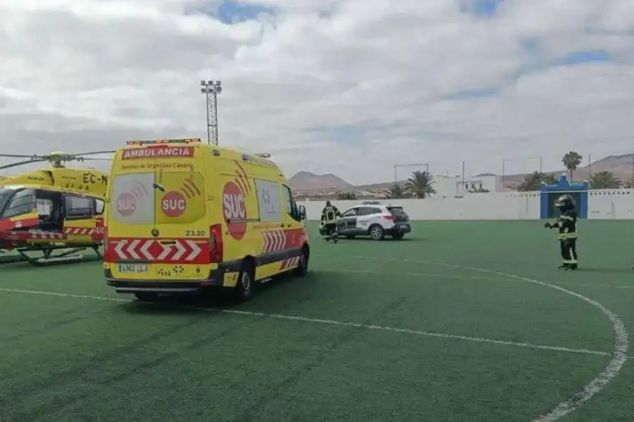 Toddler airlifted to hospital after near-drowning at pool in Fuerteventura