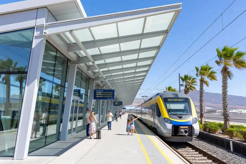 Train station at Tenerife South Airport confirmed by Cabildo and AENA
