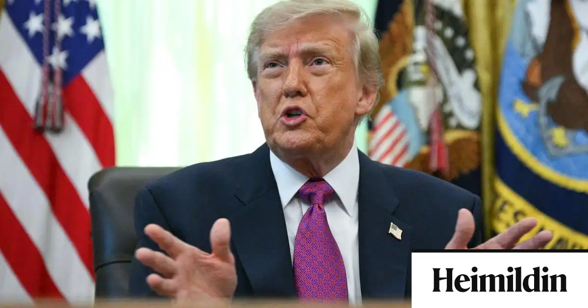 Trump bannar kanadískt áfengi í nýrri lotu tollastríðs
