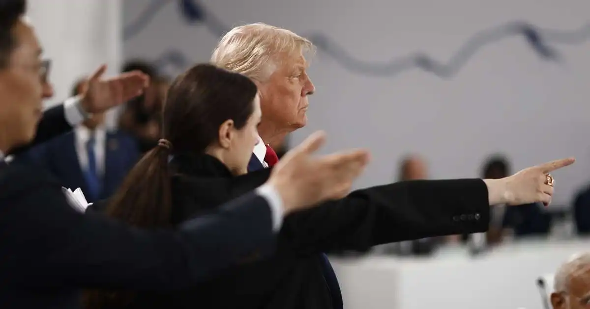 Trump mætti of seint: „Ég er stjórinn“